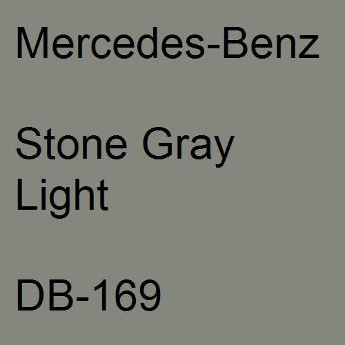 Mercedes-Benz, Stone Gray Light, DB-169.